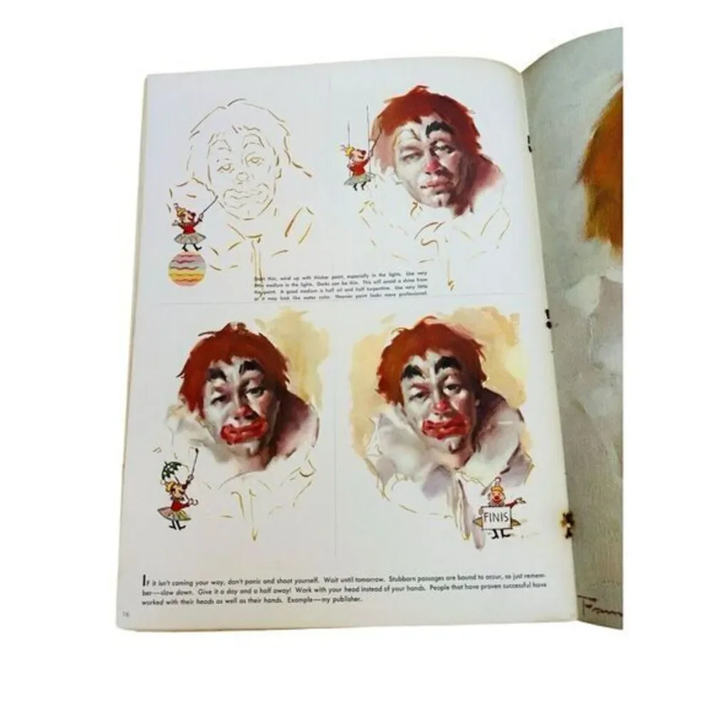 Clowns and Characters by Leon Franks #62 A Walter T Foster Publication Paperback